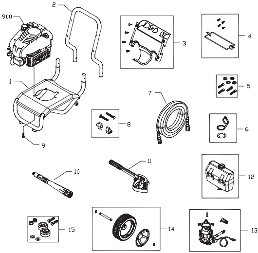 Craftsman Pressure Washer 020313Parts